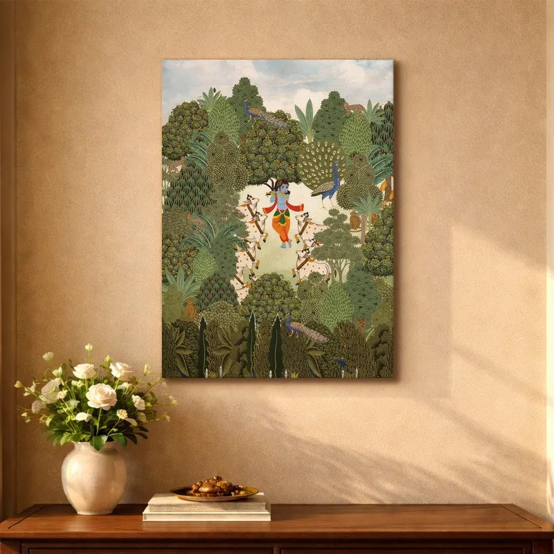 Divine Pasture Canvas Wall Art & Paintings media 5