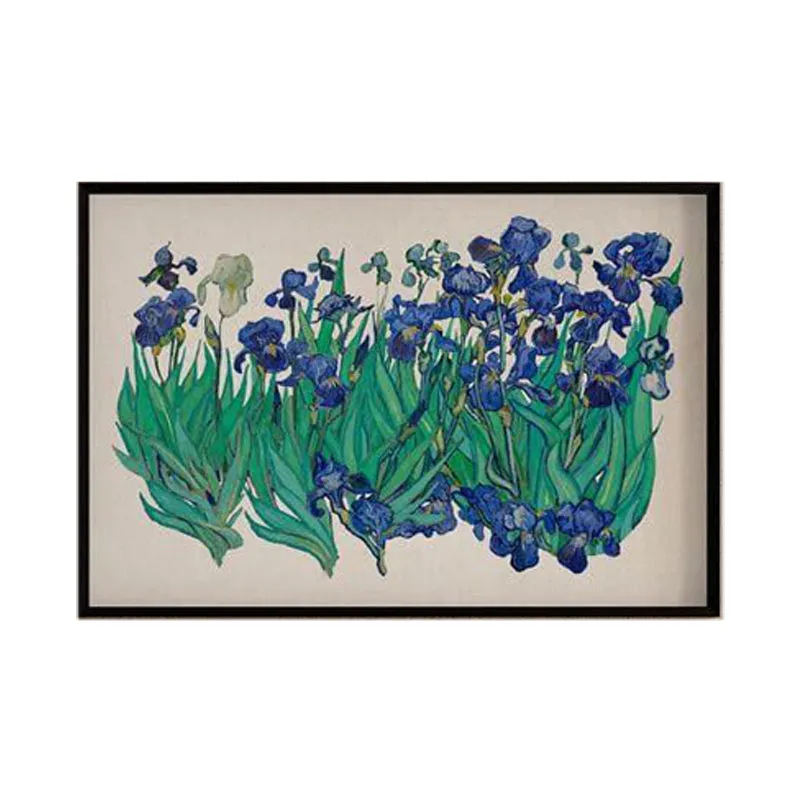 Irises II By Vincent Van Gogh - Black Frame media 6