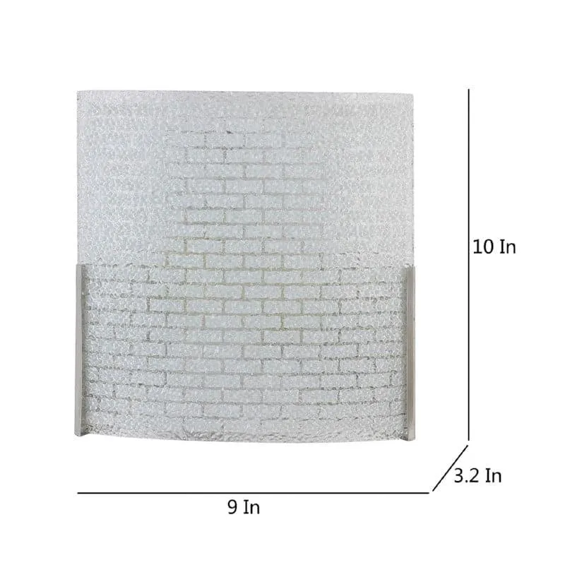 Brick Stack Glass Wall Lamp media 5