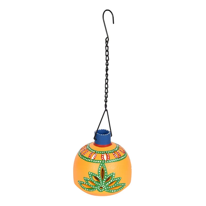 Shahra Handpainted Tealight Candle Holder media 3