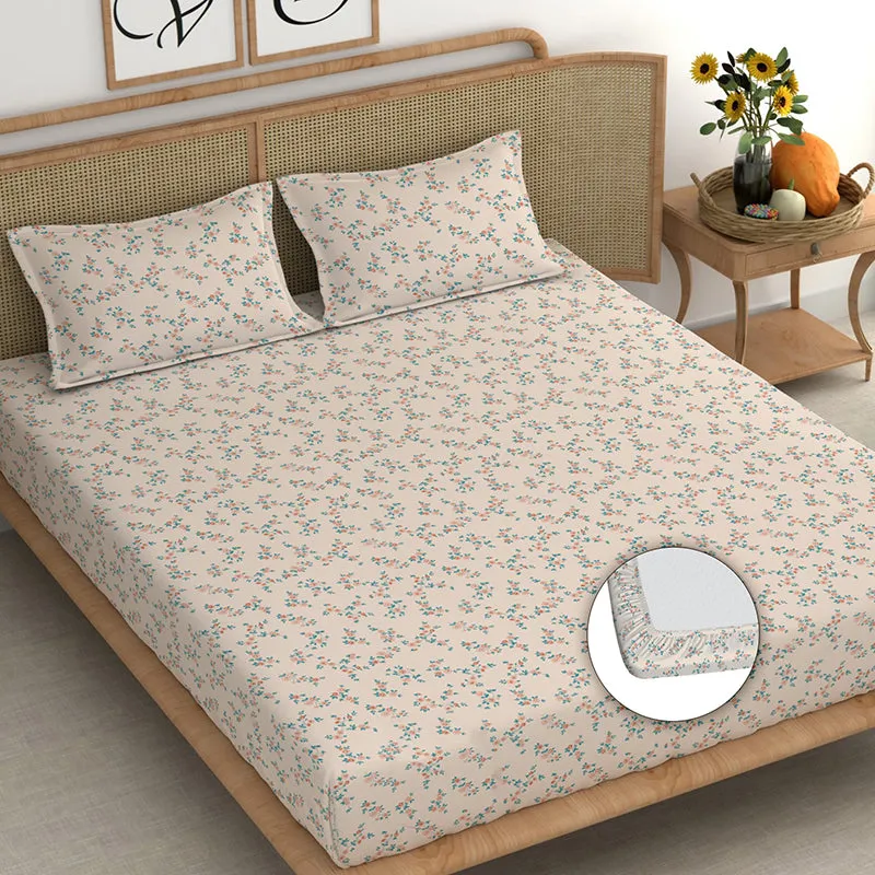 Cornelia Fitted Microfiber Microfiber Bedsheet - 150 GSM media 3
