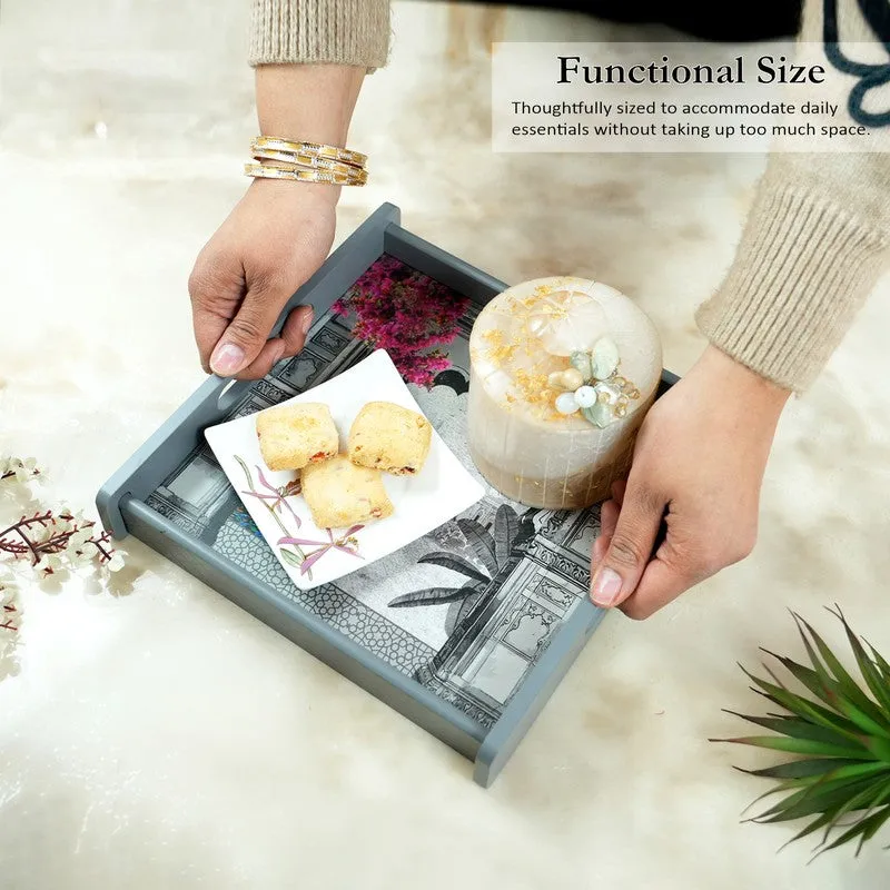 Nuvin Wooden Serving Tray media 6