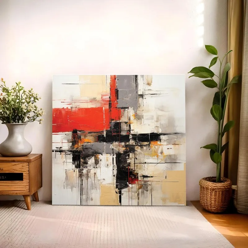 Abstract Strokes Canvas Wall Art media 4