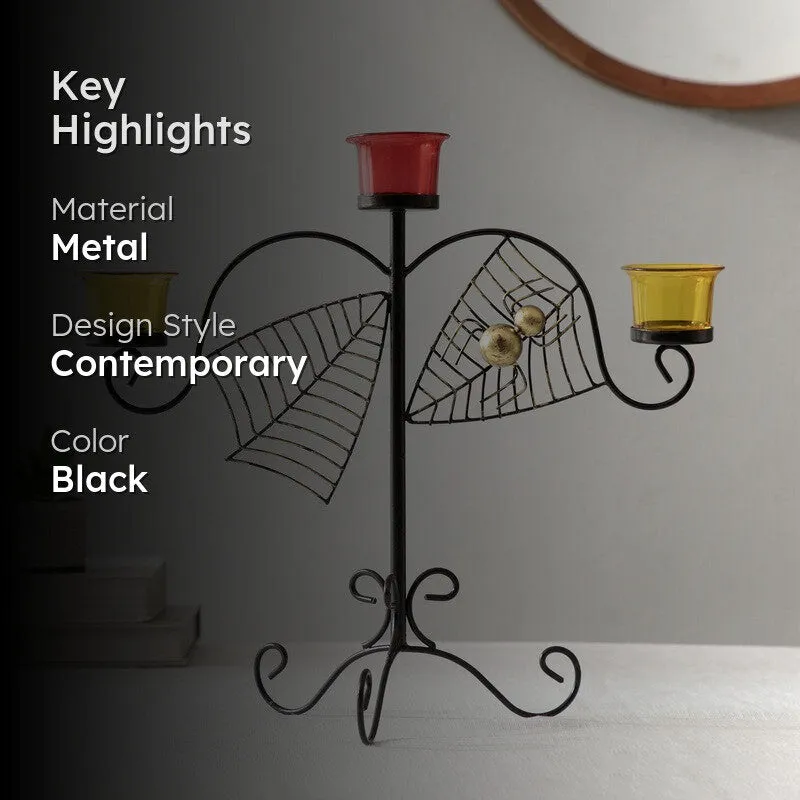Ornix Metal Tea Light Candle Holder media 2