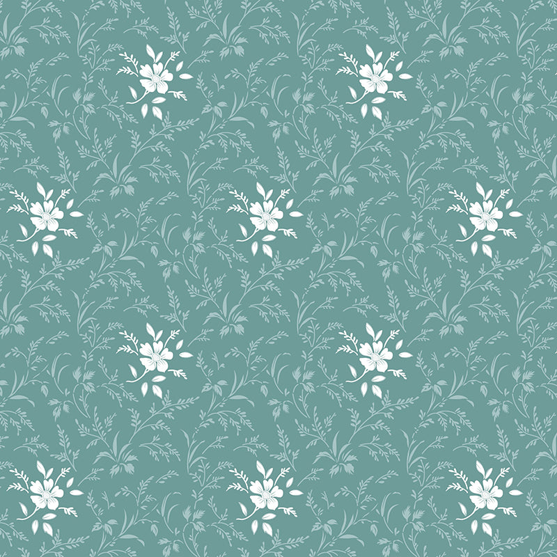 Vibrant Leaf Silhouette Floral Microfiber Microfiber Bedsheet - 150 GSM media 5
