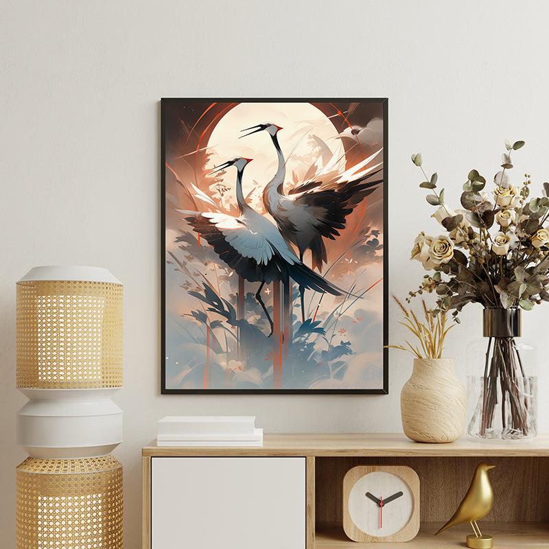 Crane Call Wall Art media 3