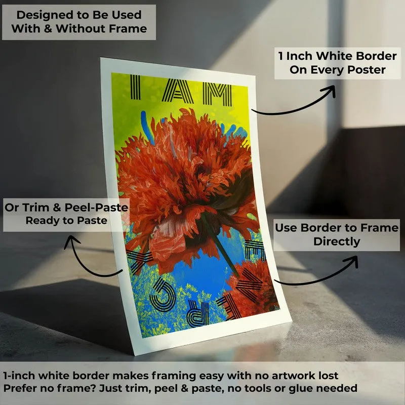 Floral Vibrance Wall Poster media 10