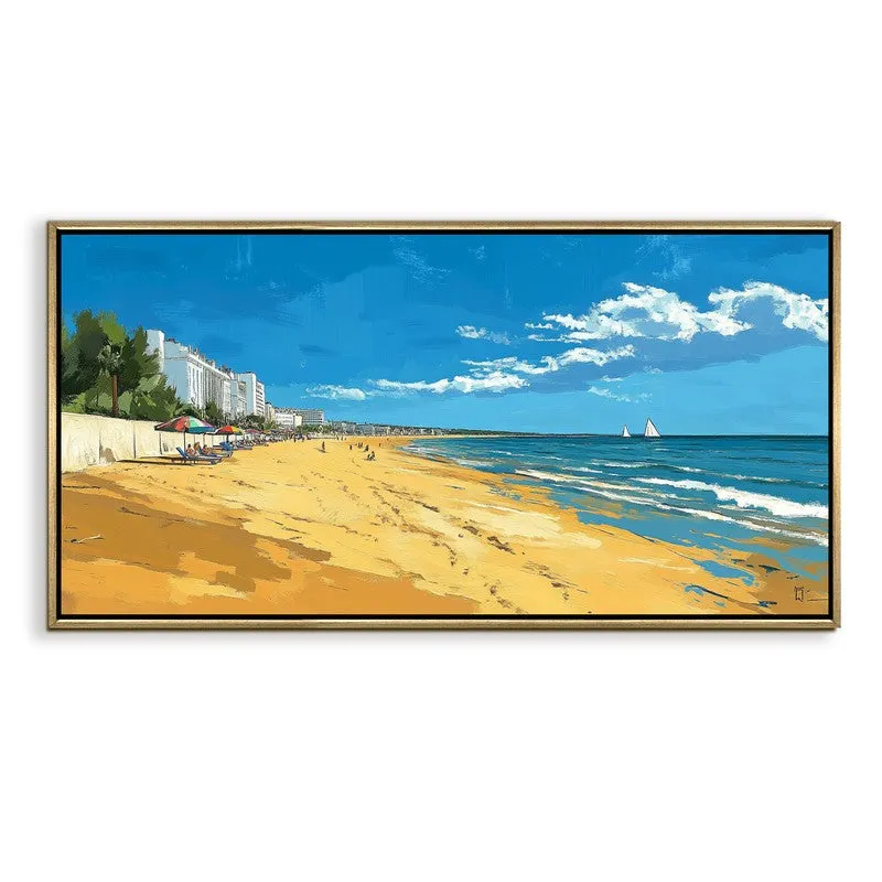 Halcyon Canvas Wall Painting With Frame media 3