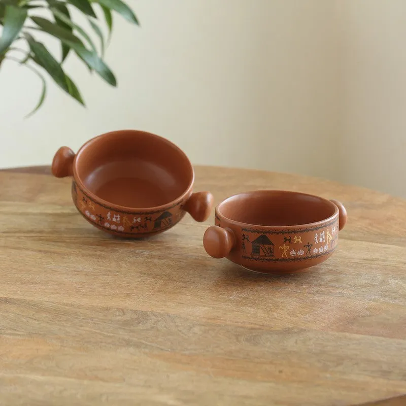 Aveline Ceramic Serving Bowl (350 Ml) - Set Of Two media 1