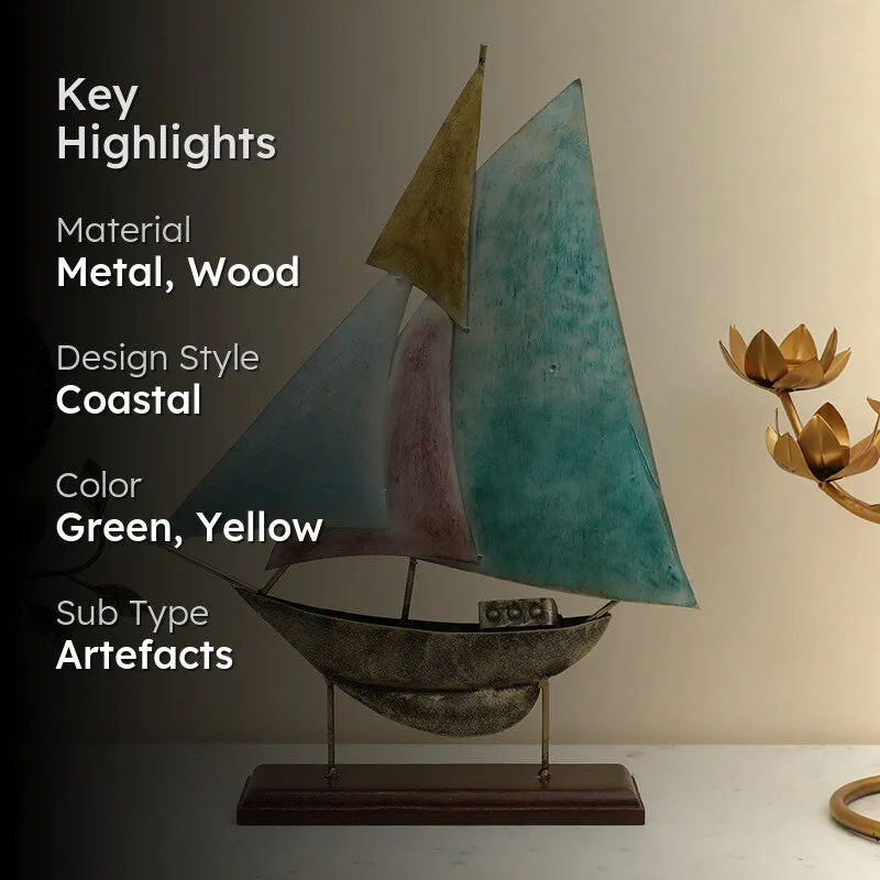 Watercolor Yacht Showpiece media 2