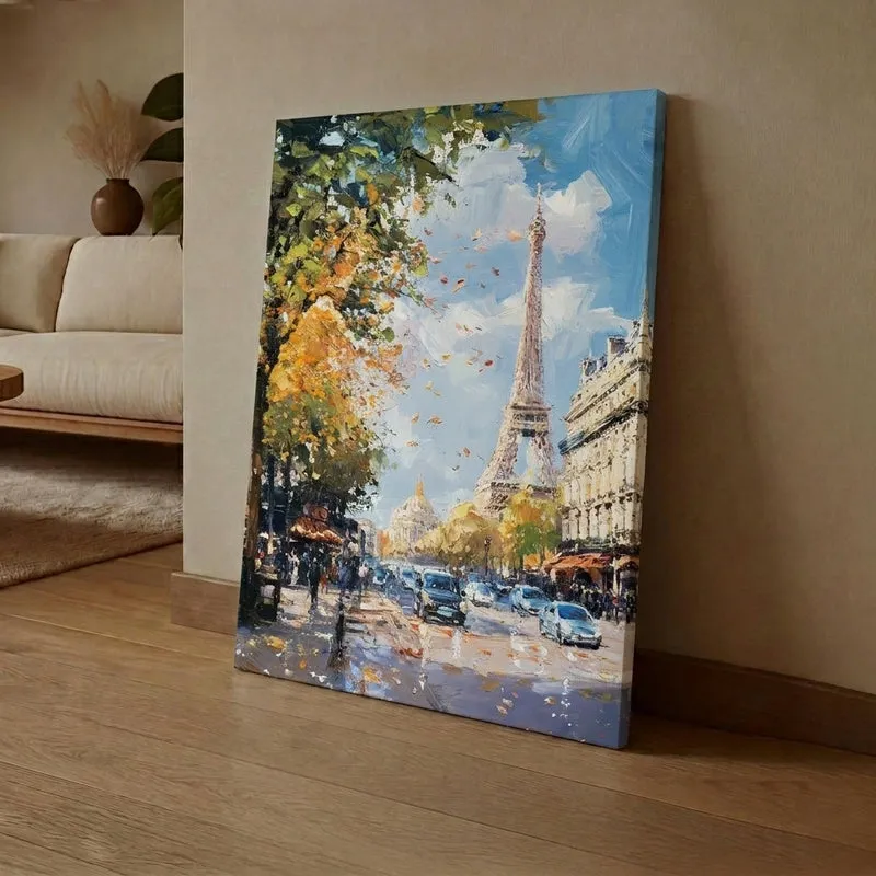 View Of Eiffel Wall Art media 1