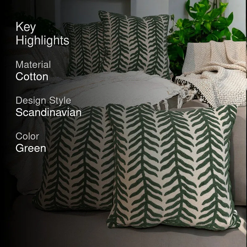 Willow Drift Tufted Cushion Cover Set - Set Of Four media 2