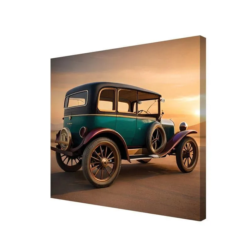 Classic Wheels Canvas Wall Art media 3