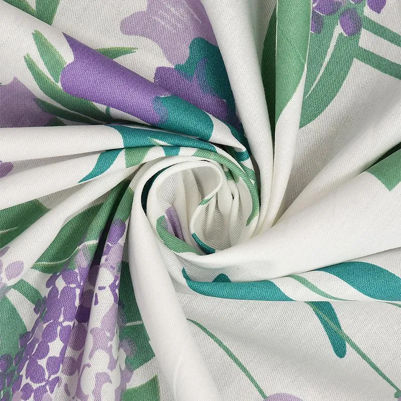 Stevie Floral Cotton Bedsheet - 210 TC media 4