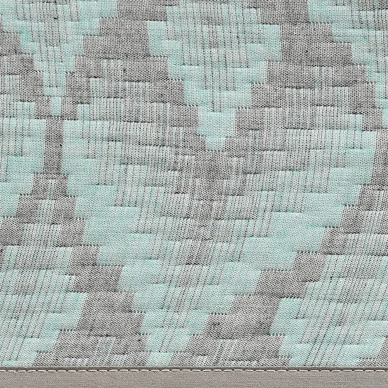 Pyper Geomatric Cotton Dohar (Green) - 210 GSM media 4