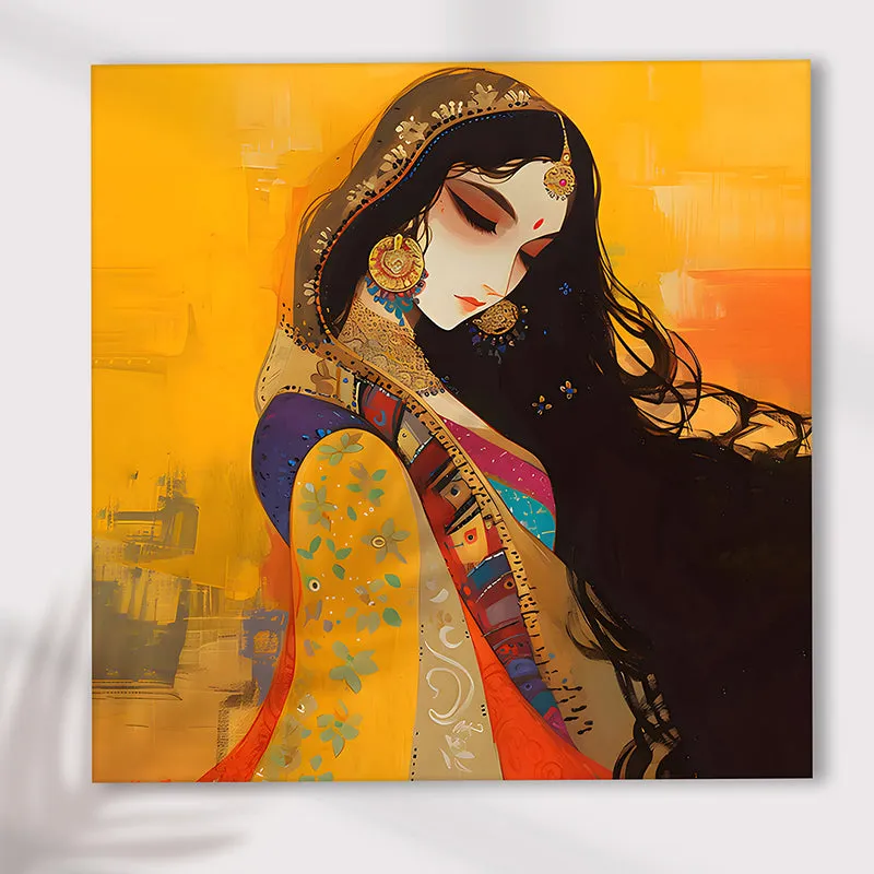 Princess Of Past Canvas Wall Art media 3