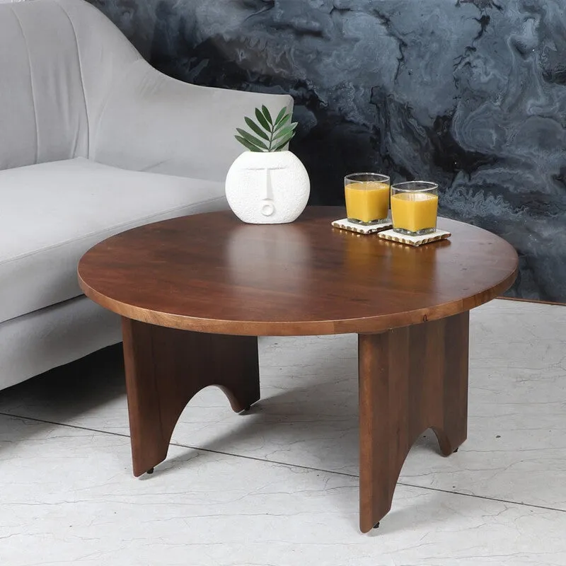 Trova Wooden Accent Table media 1