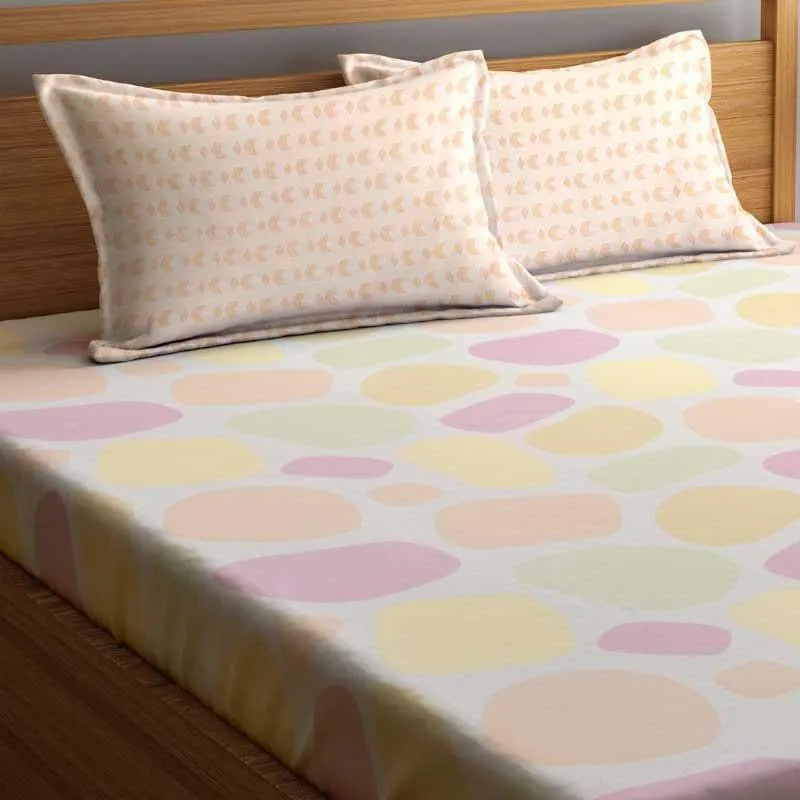 Snooze Bliss Microfiber Bedsheet - 300 GSM media 5