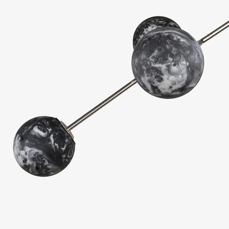 Orange Tree Noir Smoked Ceiling Lamp media 8