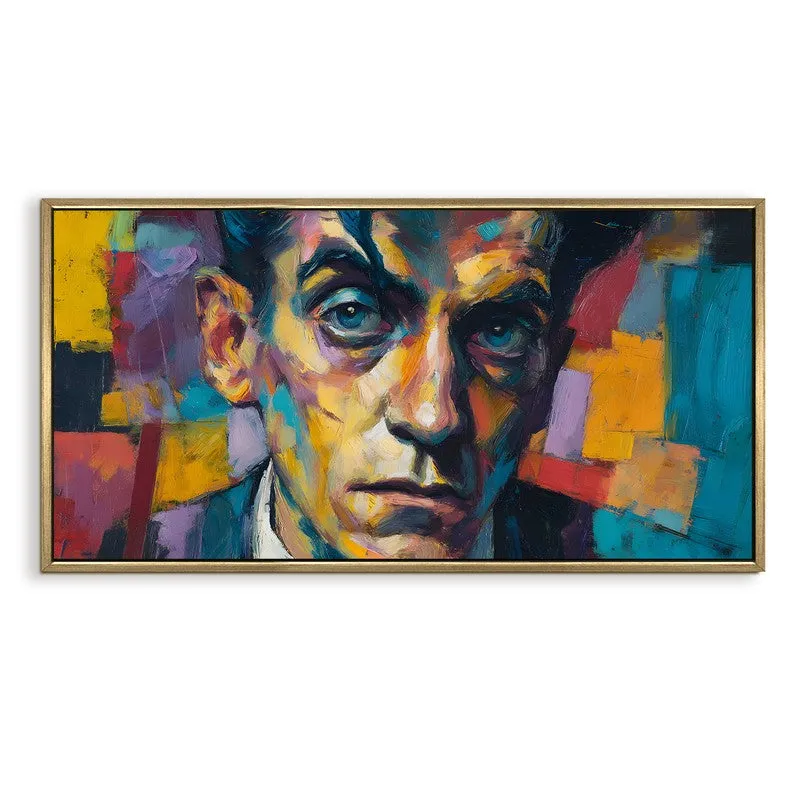 Silent Intensity Canvas Wall Painting With Frame media 3
