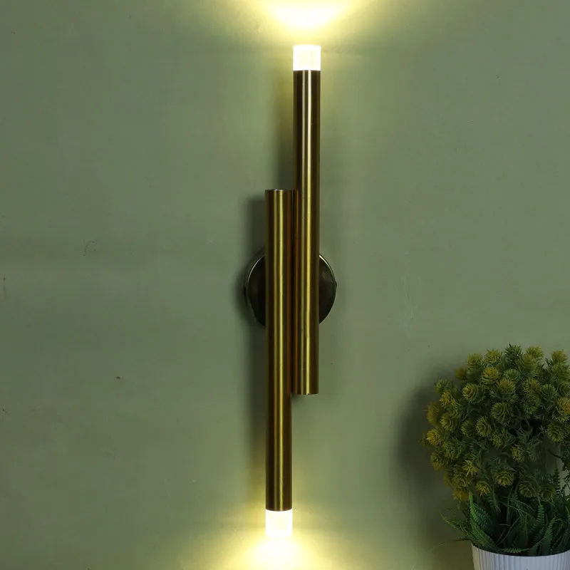 Pelid Tubular Iron Wall Lamp media 4