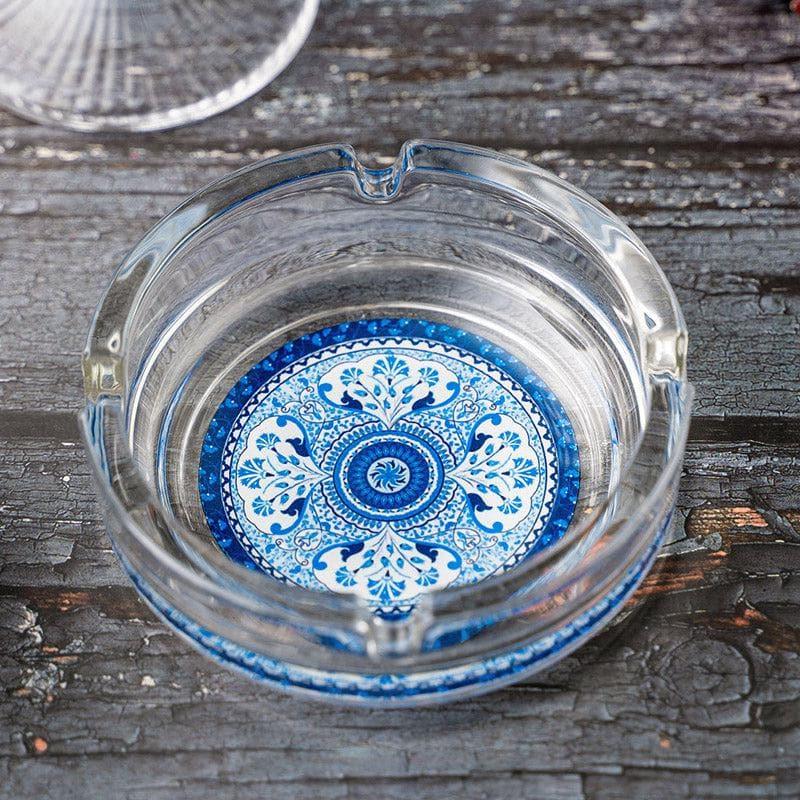 Pristine Turkish Ashtray - Blue
