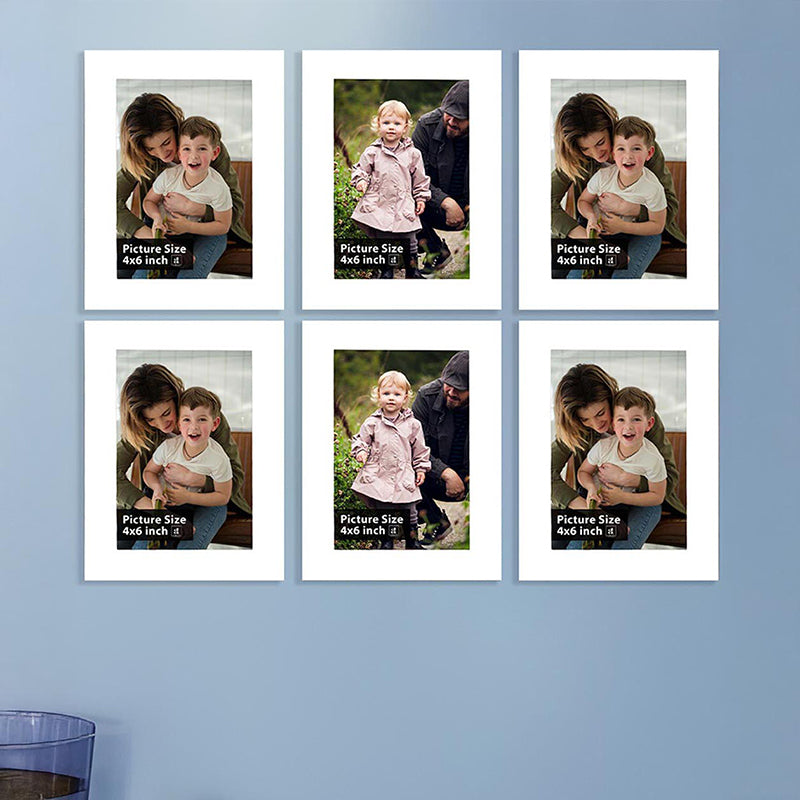 Nora Nova Photo Frame (White) - Set Of Six media 3