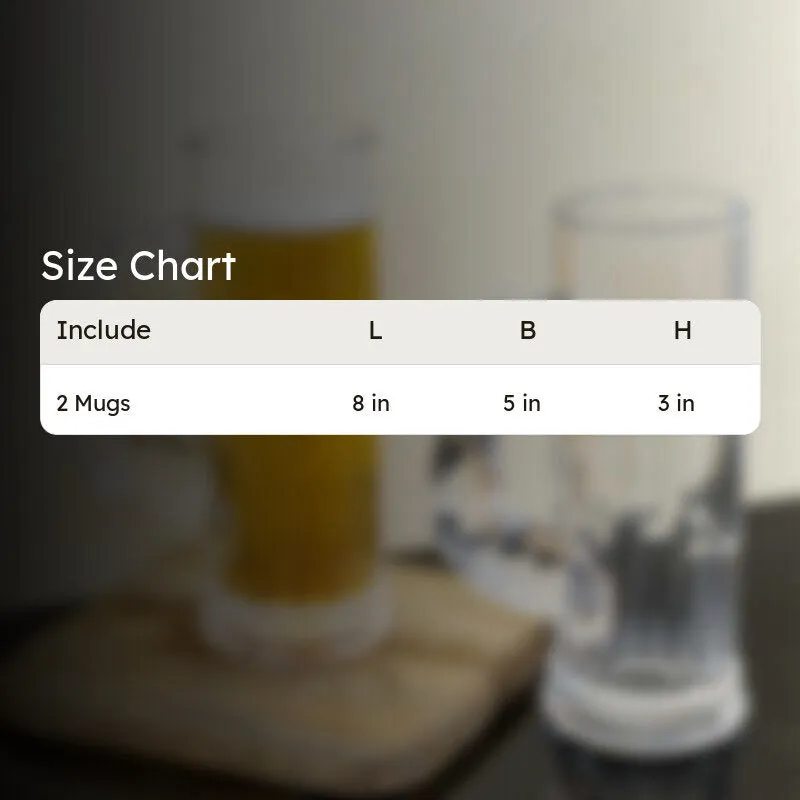 Carlisle Beer Mug (600 ML) - Set Of Two media 6