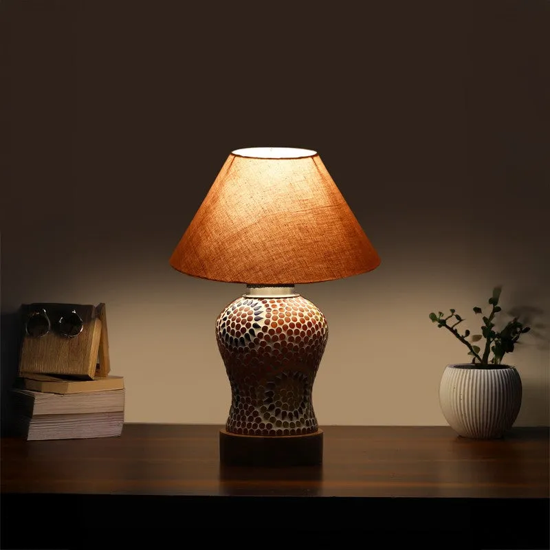 Lumora Wooden Table Lamp - Multicolor media 1