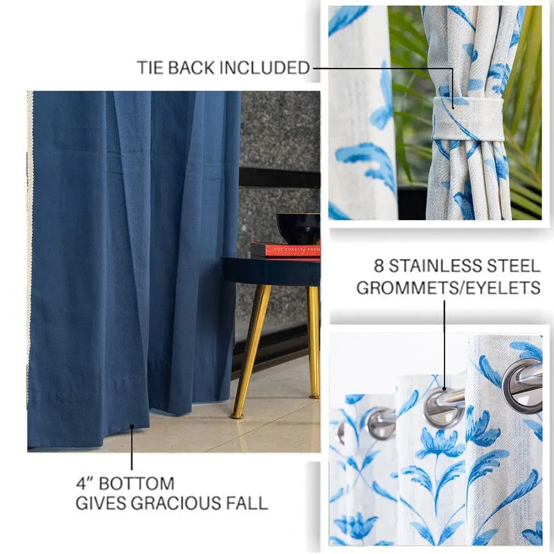 Urban Space Water Lily Curtains - Set Of Three media 5