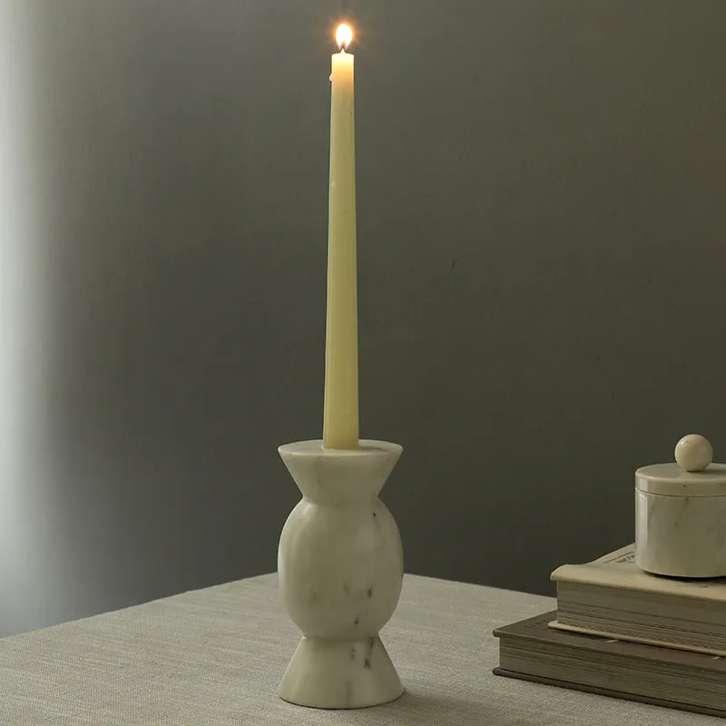 Levara Light Marble Candle Holder media 5