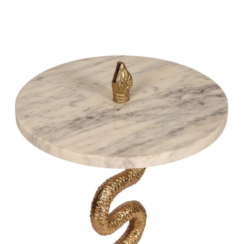 Valdora Accent Table - Gold media 6