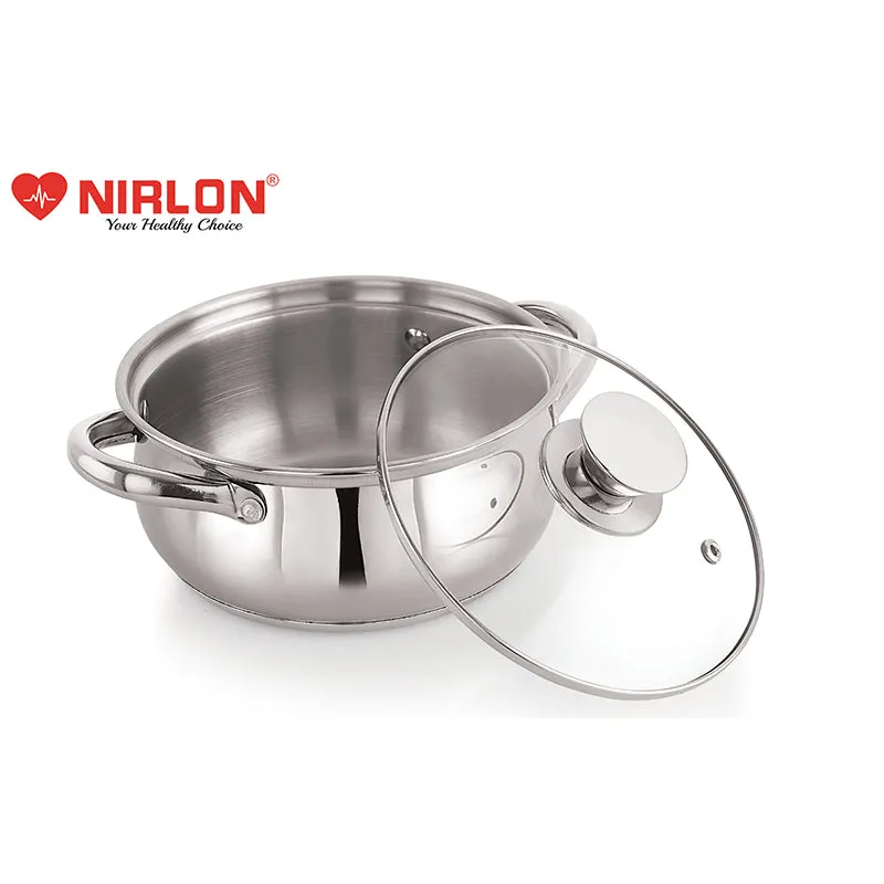 Nirlon Handi With Lid - 2900 mL/7 Inches media 6