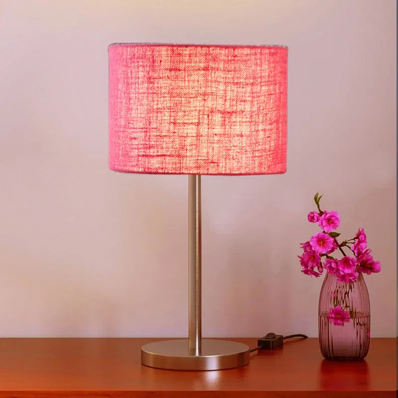 Noctra Muse Glow Metal Table Lamp - Pink media 3