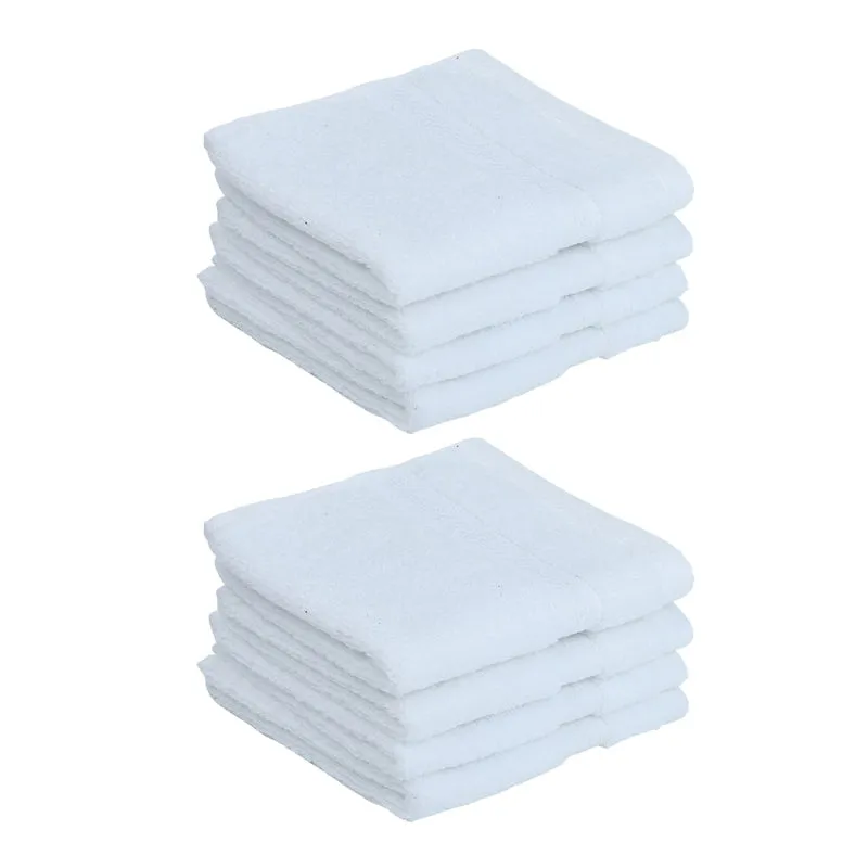 Miorah Face Towel (White) - Set Of Eight media 4
