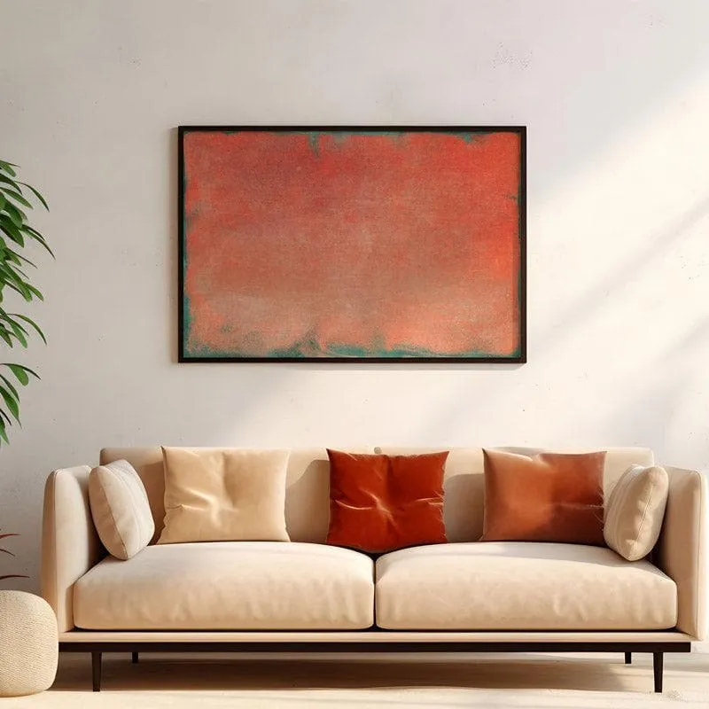 Abstarct Fawke Canvas Wall Painting - Black Frame media 4