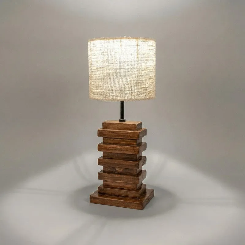 Jorian Jute Table Lamp - Brown,Beige media 5