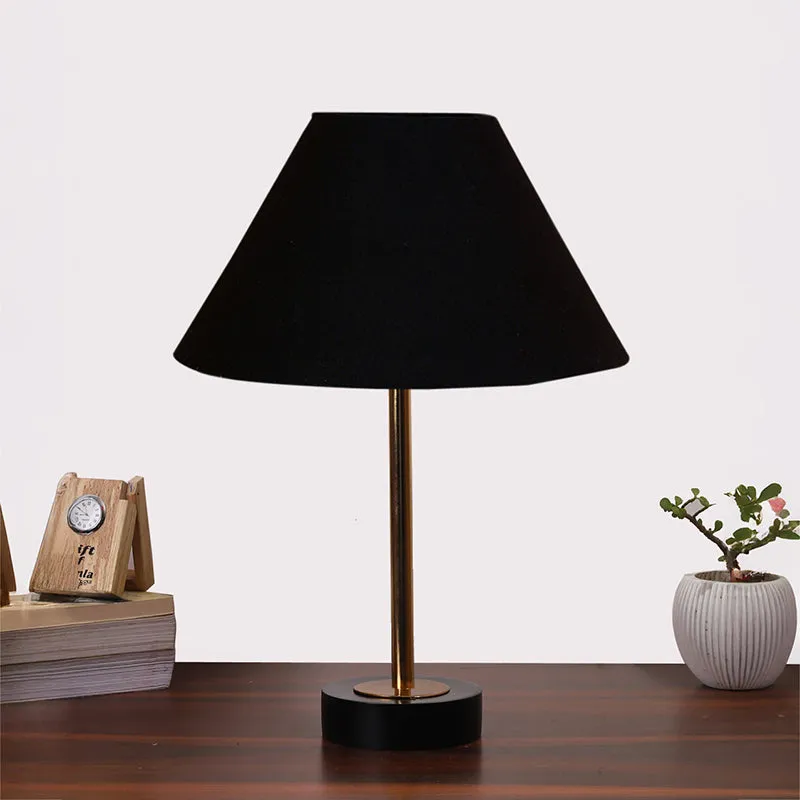 Cotin II Rodin Wooden Table Lamp - Black,Gold media 3