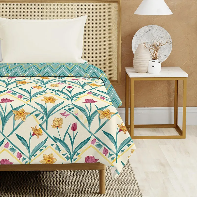 Urban Space Spring Reversible Dohar - Turquoise media 4