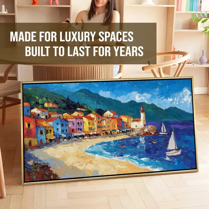 Coastelle Canvas Wall Painting With Frame media 7