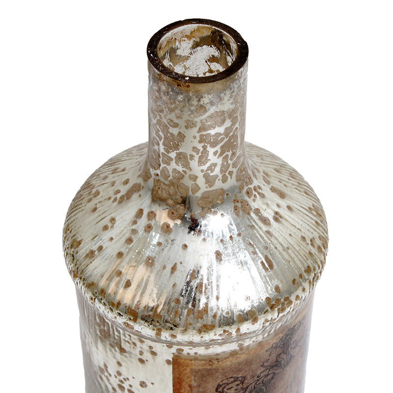 Antiquia Cylindricial Glass Vase media 4