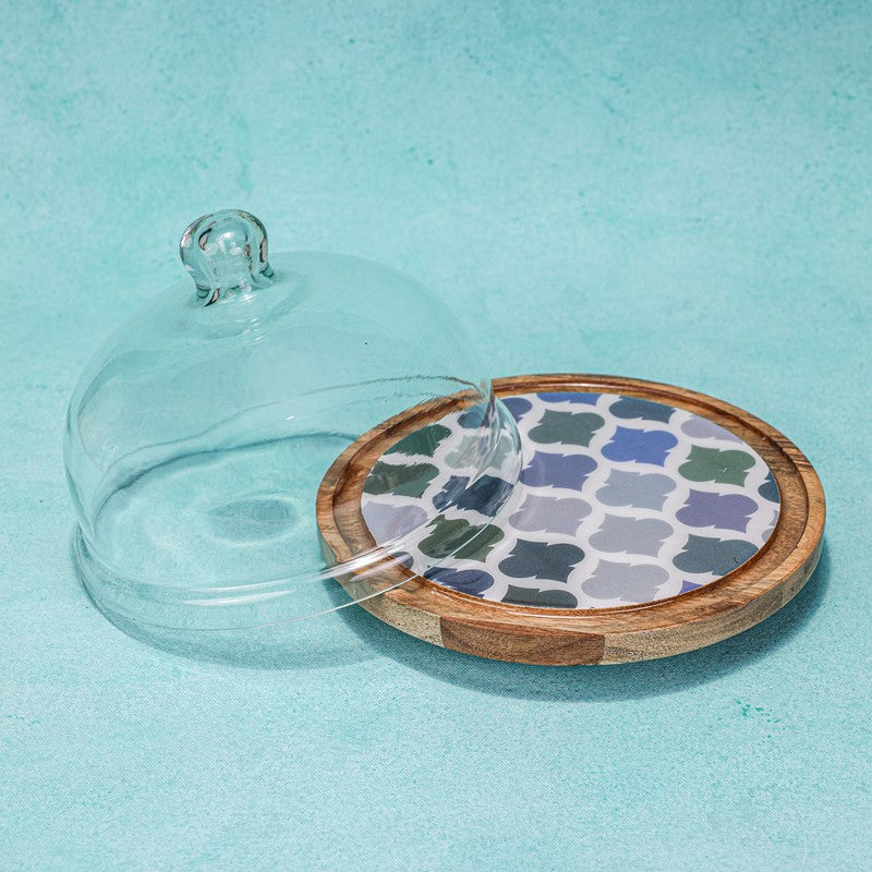 Opal Cake Stand With Dome image 6