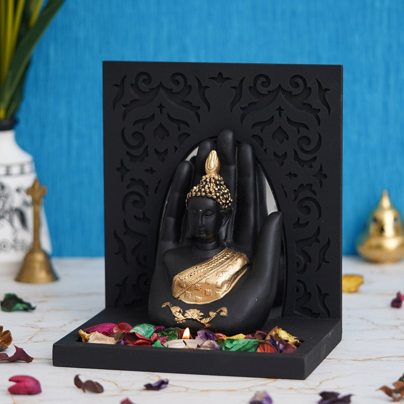 Zen Sanctuary Buddha Tea Light Candle Holders