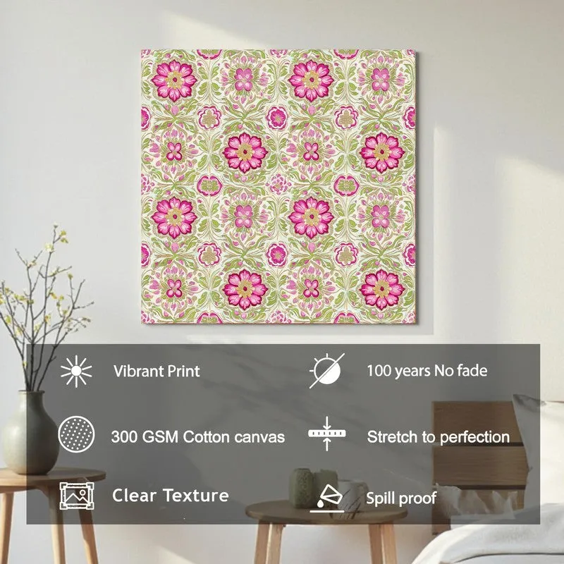 Tribal Flora Canvas Wall Art media 7