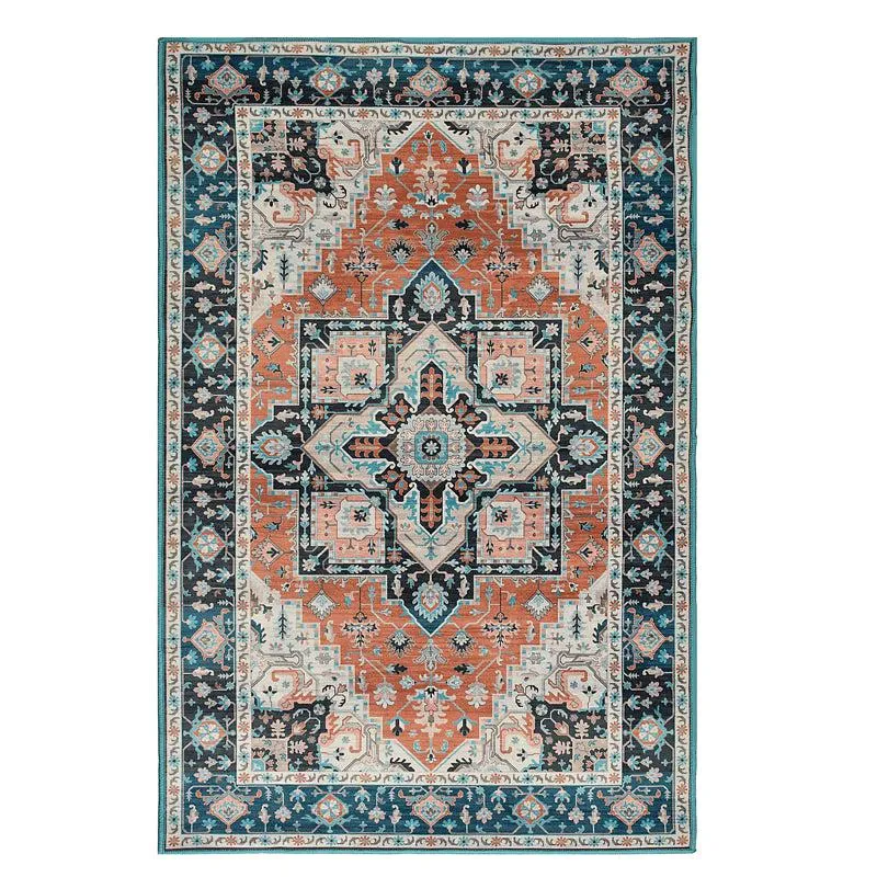 Remiel Velvet Rectangle Anti-Skid Carpet media 1