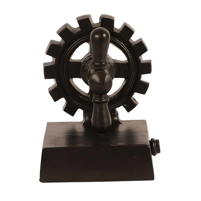 The Gearlock Bookend (Gold & Black) - Set Of Two media 6