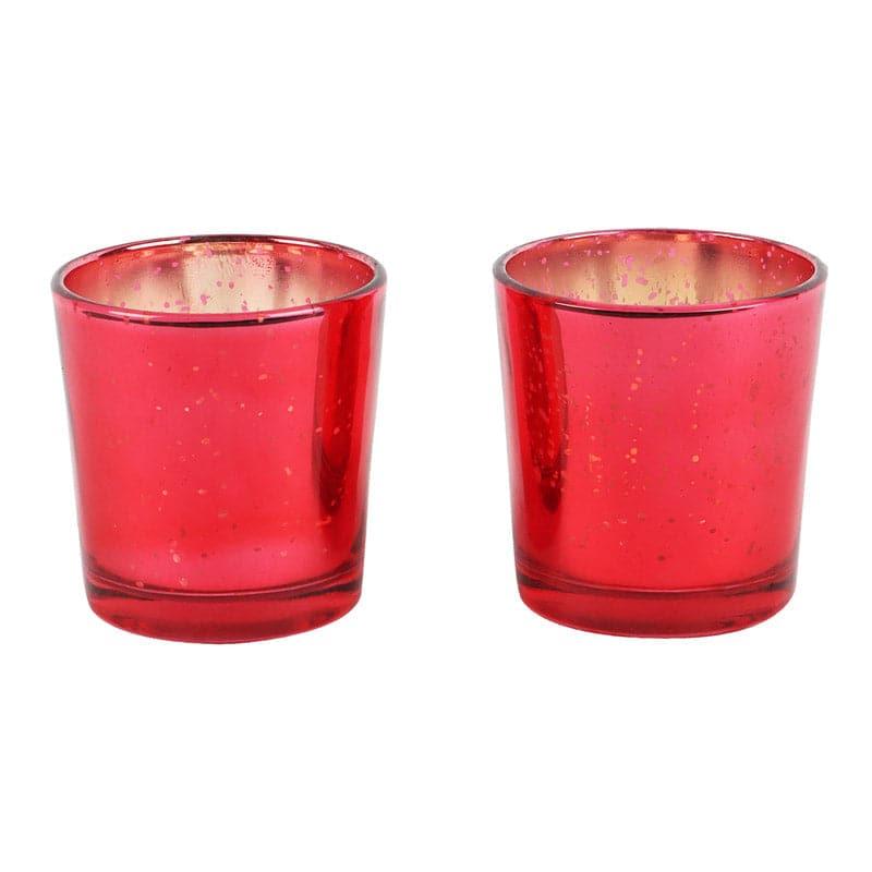 Brionne Tealight Candle Holder (Red) - Set Of Four media 3