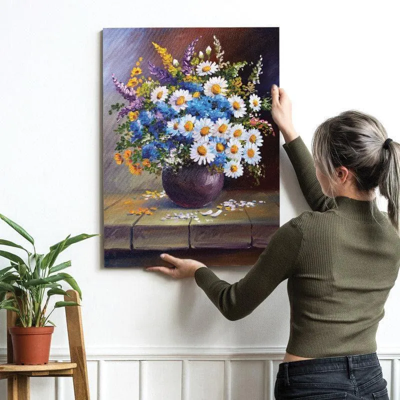 Full Bloom Pot Wall Painting media 4