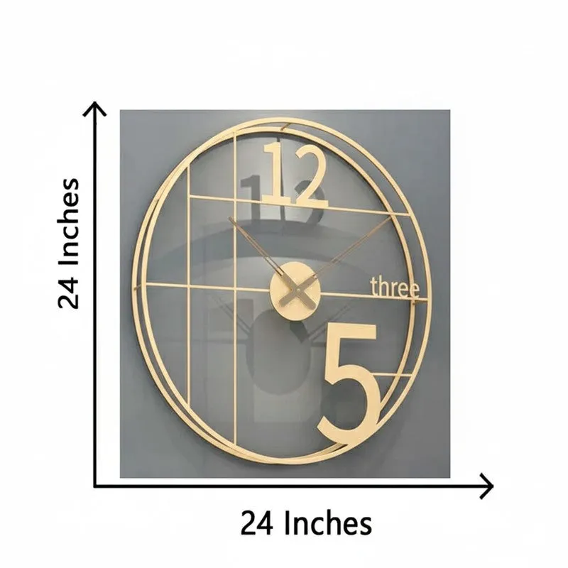 Krios Decorative Analog Wall Clock media 7