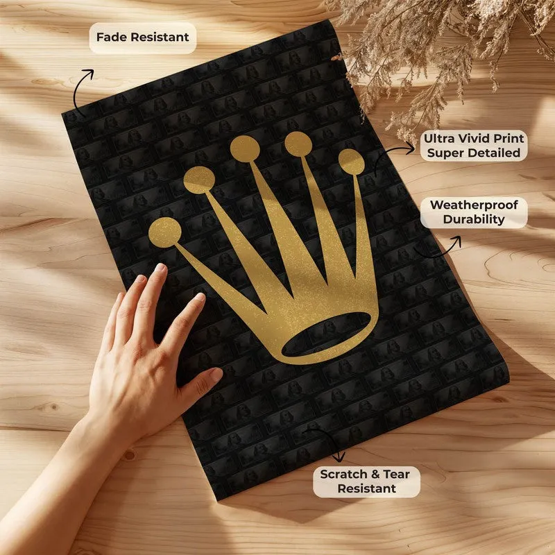 Golden Emblem Wall Poster media 9